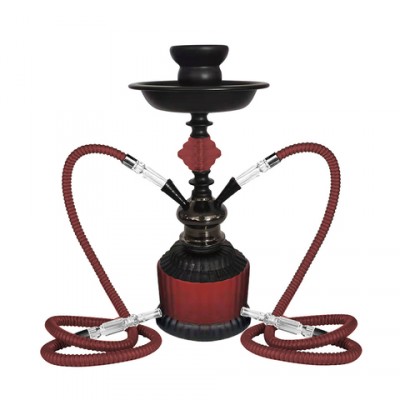AT-Hookah 33 cm rot gefrosted